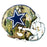 Dak Prescott Signed Dallas Cowboys Camo Authentic Speed Full-Size Football Helmet (Beckett) - RSA