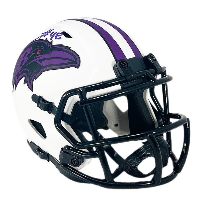 Patrick Queen Baltimore Ravens Autographed Riddell Speed Eclipse