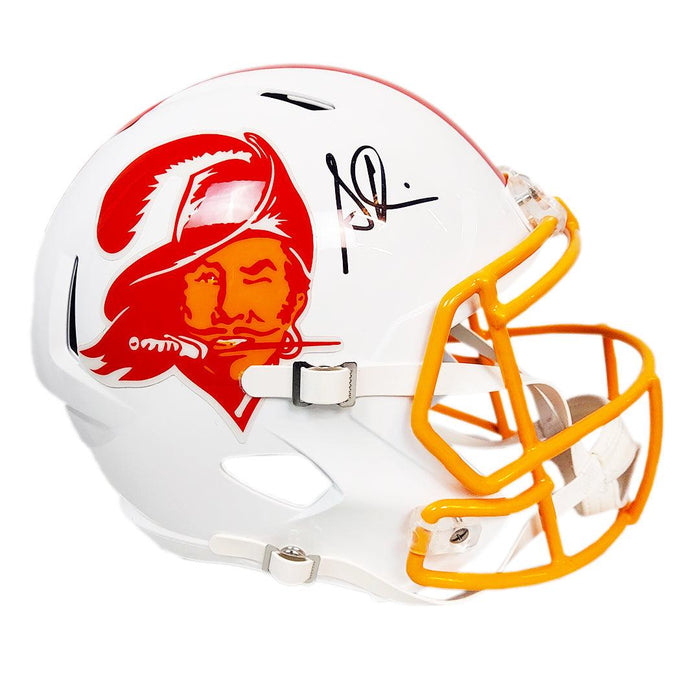 Simeon Rice Signed Tampa Bay Buccaneers Throwback Speed Full-Size Replica Football Helmet (Beckett) - RSA