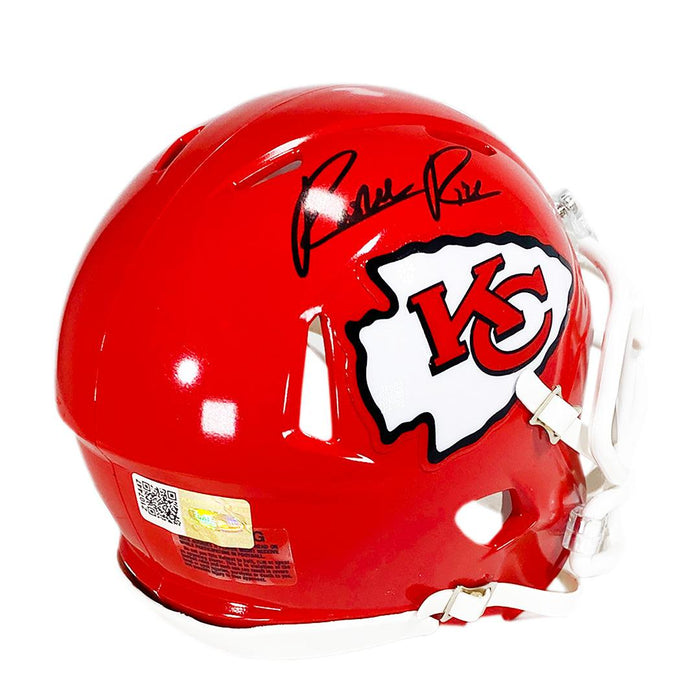 Rashee Rice Signed Kansas City Chiefs Speed Mini Football Helmet (JSA)