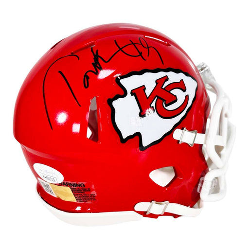 Tony Richardson Signed Kansas City Chiefs Speed Mini Football Helmet (JSA)