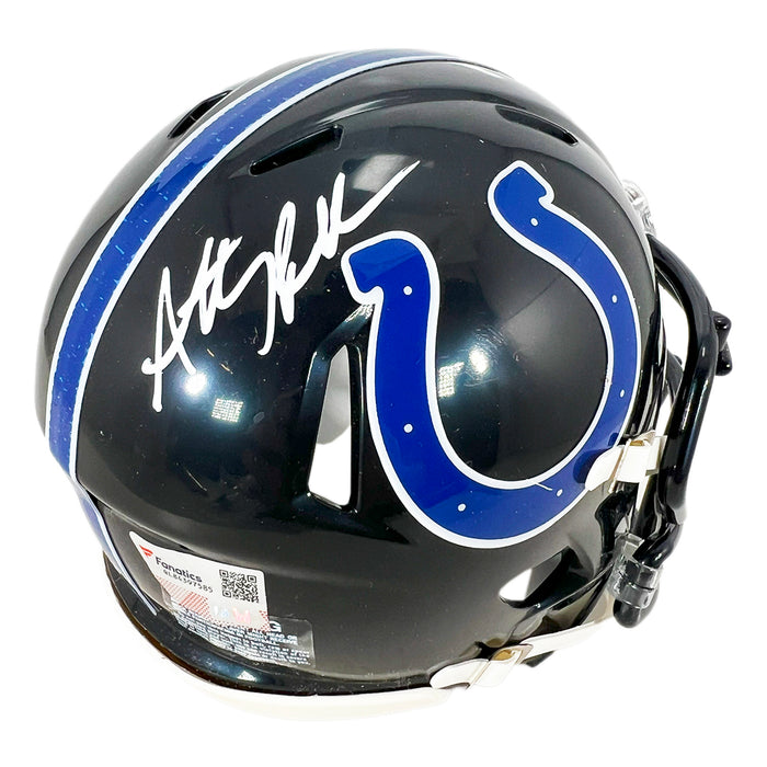 Anthony Richardson Signed Indianapolis Colts Alt 2023 Mini Football Helmet (Fanatics)