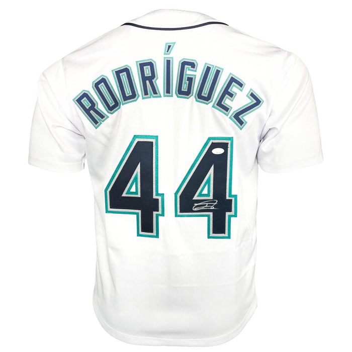 Julio Rodriguez Autographed Seattle Custom White Baseball Jersey - JSA