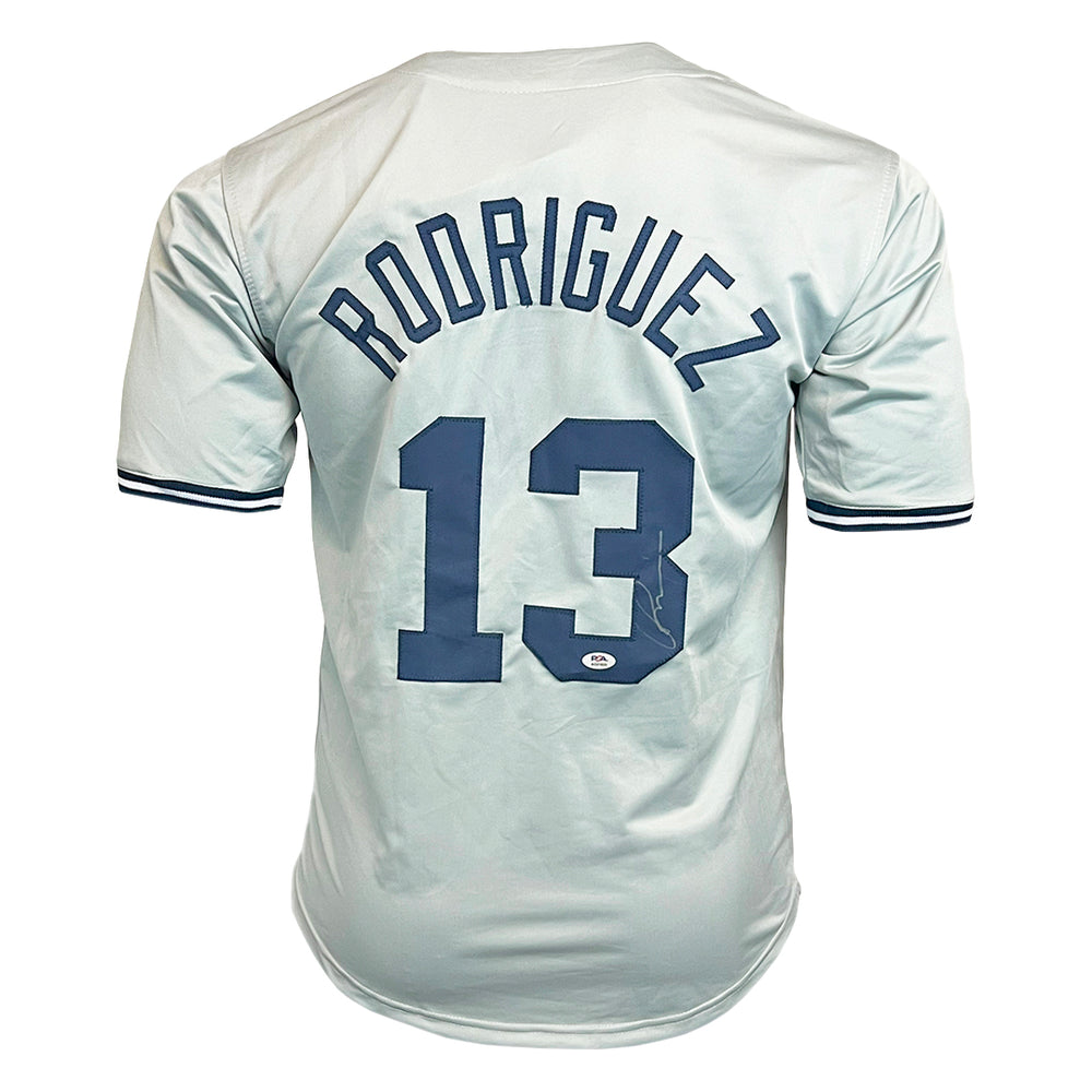 Alex Rodriguez Signed New York Grey Baseball Jersey (PSA)