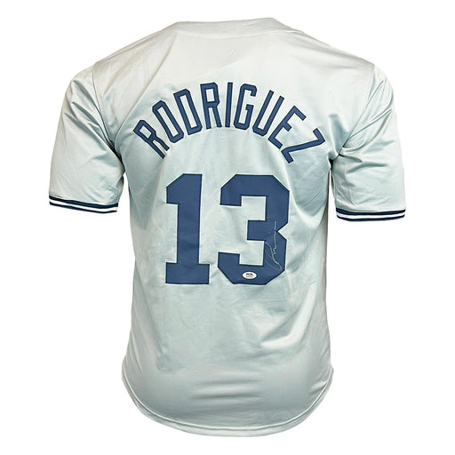 Alex Rodriguez Signed New York Grey Baseball Jersey (PSA)