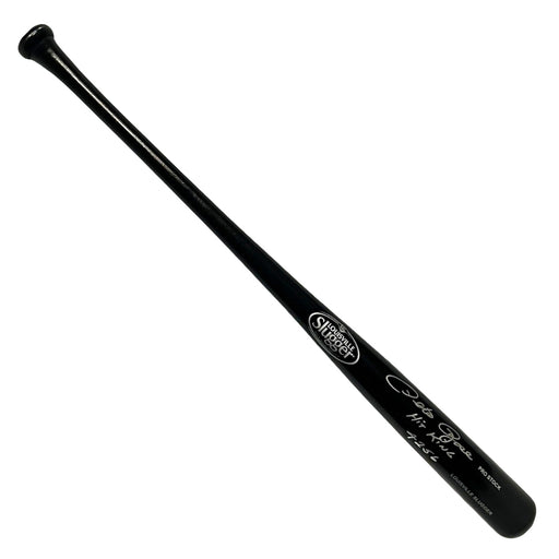 Pete Rose Signed Sorry I Bet on Baseball Inscription Louisville Slugger Official MLB Black Baseball Bat (JSA)