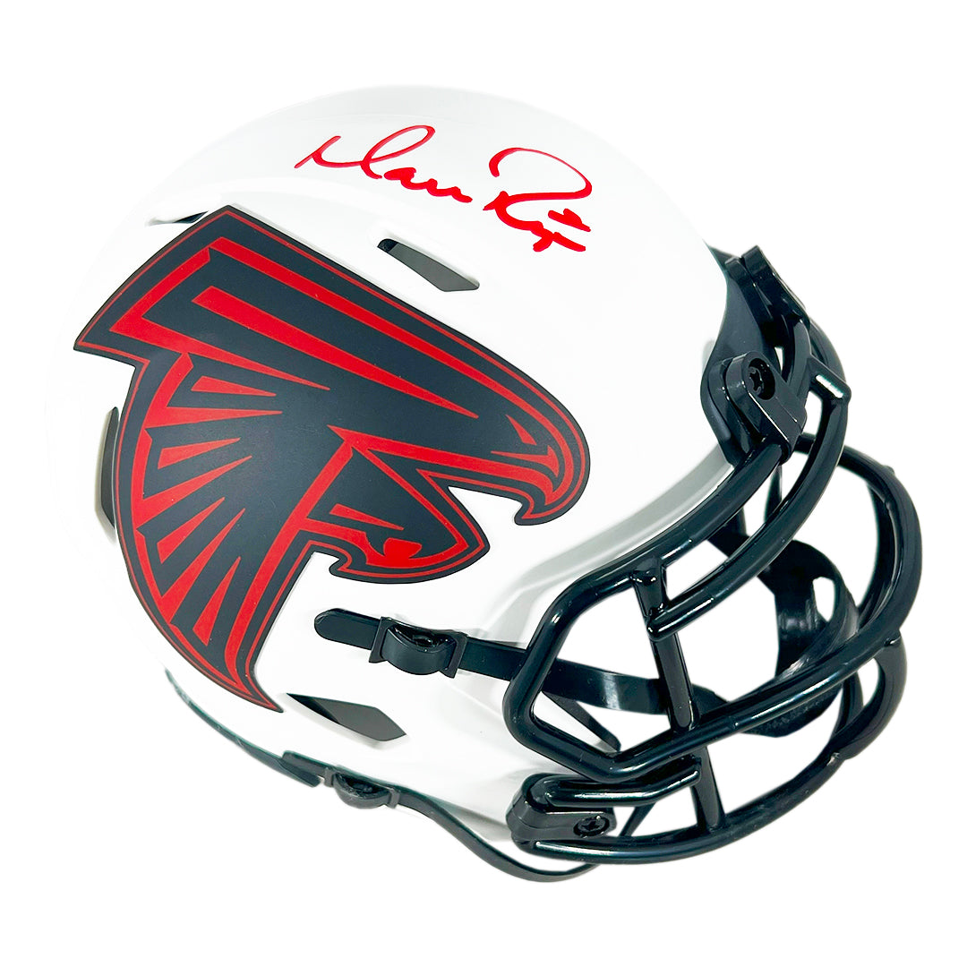 Matt Ryan Signed Atlanta Falcons Lunar Eclipse Mini Football Helmet (B ...