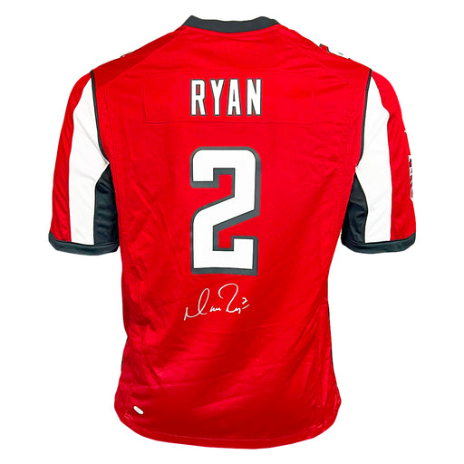 Matt Ryan Signed Authentic Atlanta Falcons Red Nike Football Jersey (JSA)