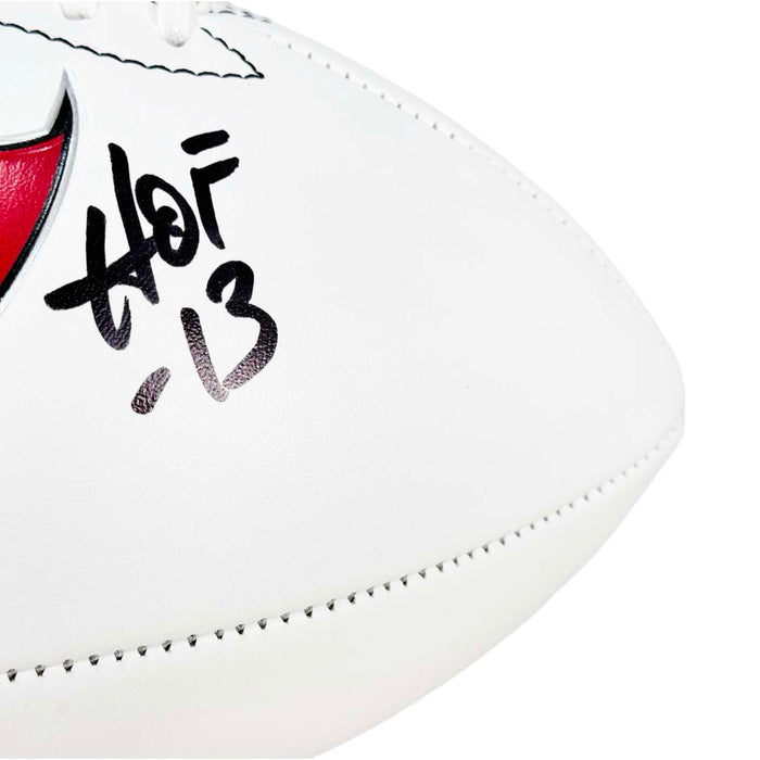 Warren Sapp Signed HOF 13 Inscription Tampa Bay Buccaneers Official NF RSA