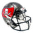 Warren Sapp Signed HOF 13 Inscription Tampa bay Buccaneers Speed Full-Size Replica Football Helmet (BECKETT )