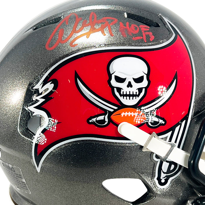 Warren Sapp Signed Blaze Tampa Bay Buccaneers Mini Helmet JSA Coa READ selling