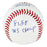 Steve Sax Signed 82 NL ROY and  81, 88 WSC Inscription Rawlings Official Major League Baseball (JSA)