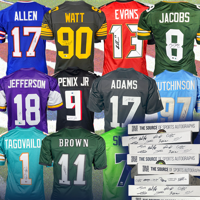 Current Ballers Signed Football Jersey Mystery Box