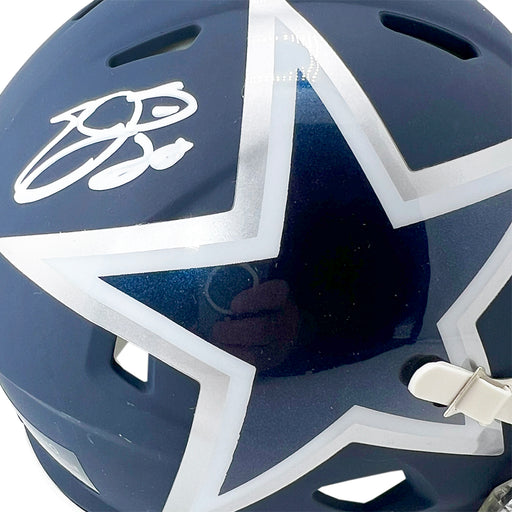 Emmitt Smith Signed Dallas Cowboys AMP Mini Football Helmet (JSA WB631398)