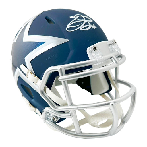 Emmitt Smith Signed Dallas Cowboys AMP Mini Football Helmet (JSA WB631397)