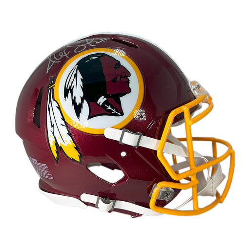 Alex Smith Signed Washington Redskins Authentic Speed Full-Size Football Helmet (Beckett)