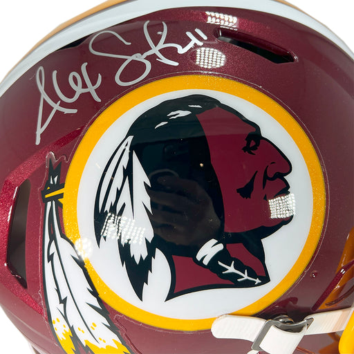 Alex Smith Signed Washington Redskins Authentic Speed Full-Size Football Helmet (Beckett)