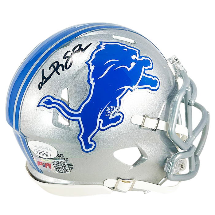 Amon-Ra St. Brown Signed Detroit Lions Speed Mini Football Helmet (JSA)