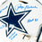 Roger Staubach Signed Multi-Inscription Dallas Cowboys Authentic Flat White Speed Full-Size Football Helmet (Beckett)