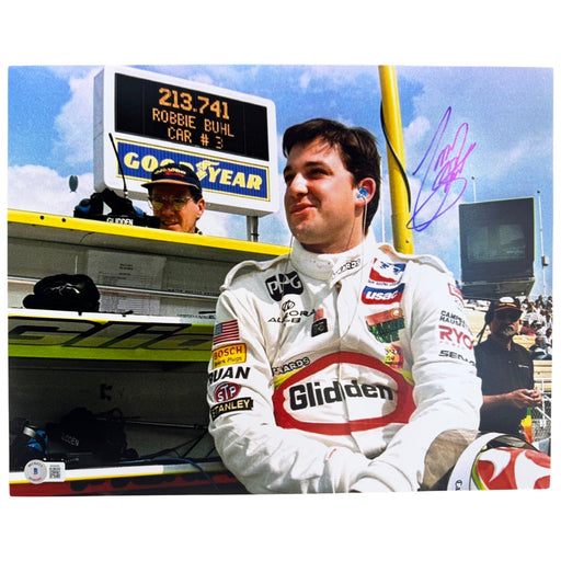 Tony Stewart Signed Pose 5 Racing 8x10 Photo (Beckett)