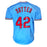 Bruce Sutter Signed St. Louis Blue Baseball Jersey (JSA)