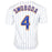 Ron Swoboda Signed 69 Champs Inscription New York Pinstripe Baseball Jersey (JSA) - RSA