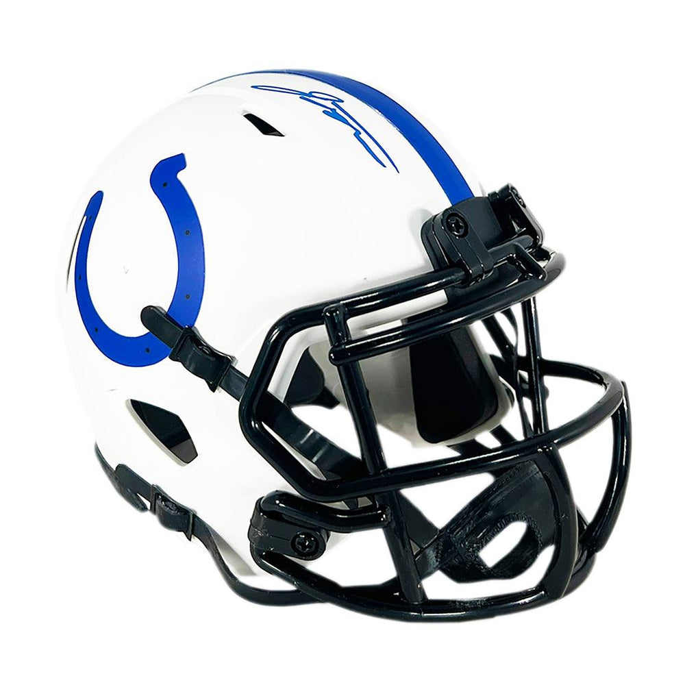 Jonathan Taylor Signed Colts Lunar Eclipse Alternate Speed Mini on sale Helmet (JSA)