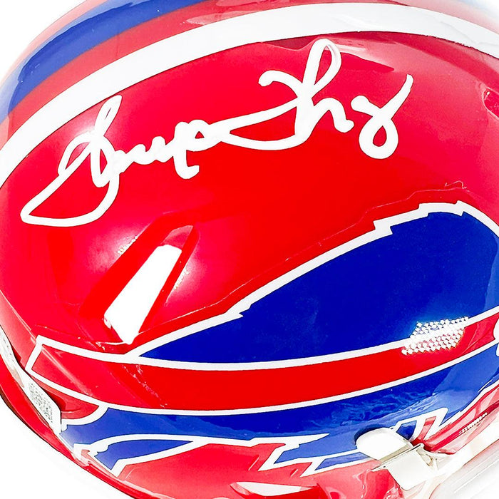 Thurman Thomas Autographed Helmets, Signed Thurman Thomas