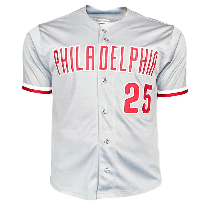 Jim Thome Signed Autographed Philadelphia Phillies Baseball Jersey