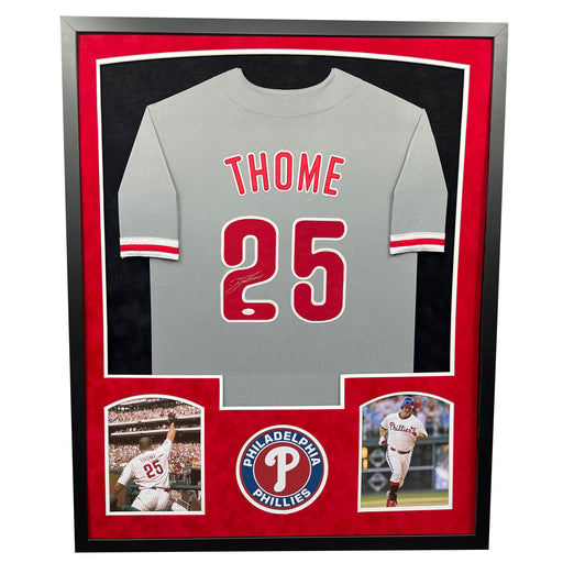 Tom Glavine Autographed Atlanta Custom Gray Baseball Jersey - JSA COA