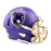 Justin Tucker Signed Baltimore Ravens Alt 2024 Speed Mini Football Helmet (Beckett)