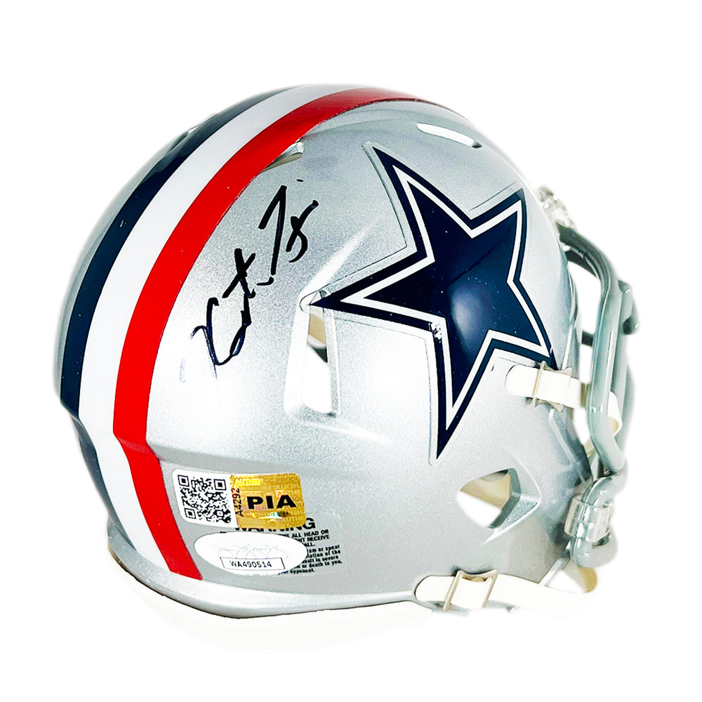 KaVontae Turpin Autographed Dallas Cowboys Speed Mini Helmet popular (JSA)