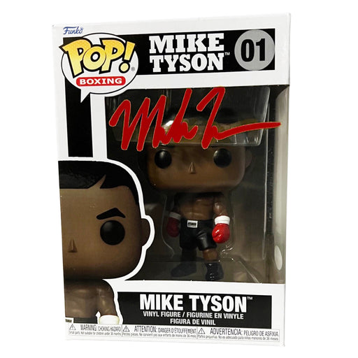 Mike Tyson Signed Boxing Funko POP Vinyl Figure (JSA)