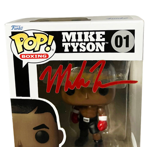 Mike Tyson Signed Boxing Funko POP Vinyl Figure (JSA)