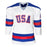 Miracle On Ice 18-Autograph 1980's Gold Medalists Team USA Jersey White (JSA)