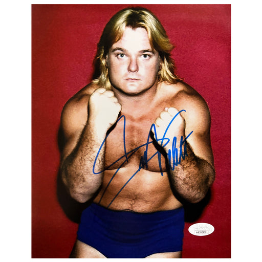 Greg Valentine Signed Pose 2 Wrestling 8x10 Photo (JSA)