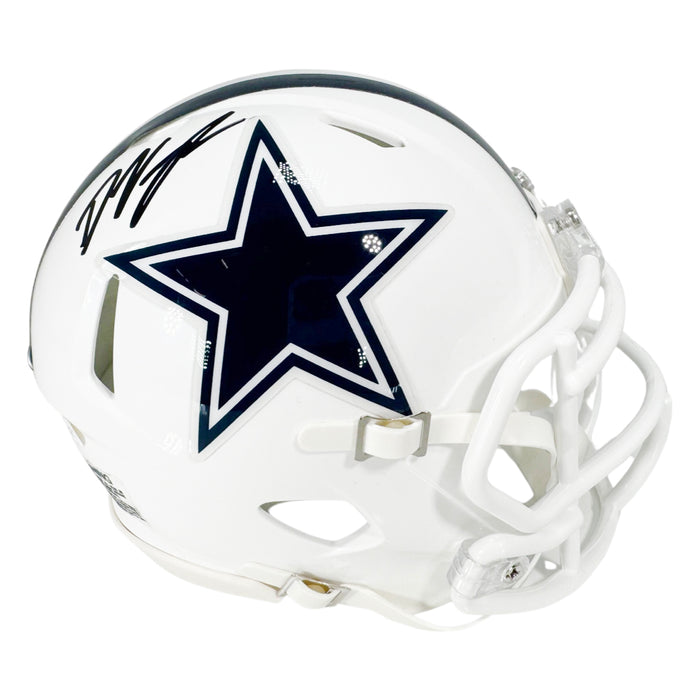 Deuce Vaughn Signed Dallas Cowboys Alt 2022 Speed Mini Football Helmet (JSA)