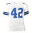 Deuce Vaughn Signed Dallas White Football Jersey (JSA)