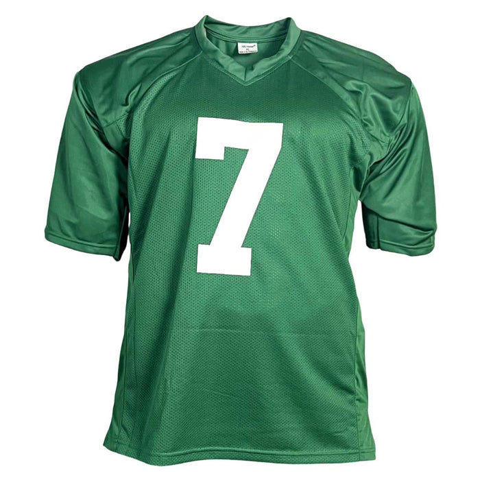 Michael Vick Signed Philadelphia Green Throwback Football Jersey (Beckett)