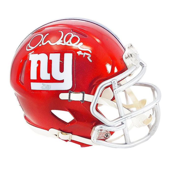 Riddell New York Giants Blaze Revolution Speed Mini Football Helmet