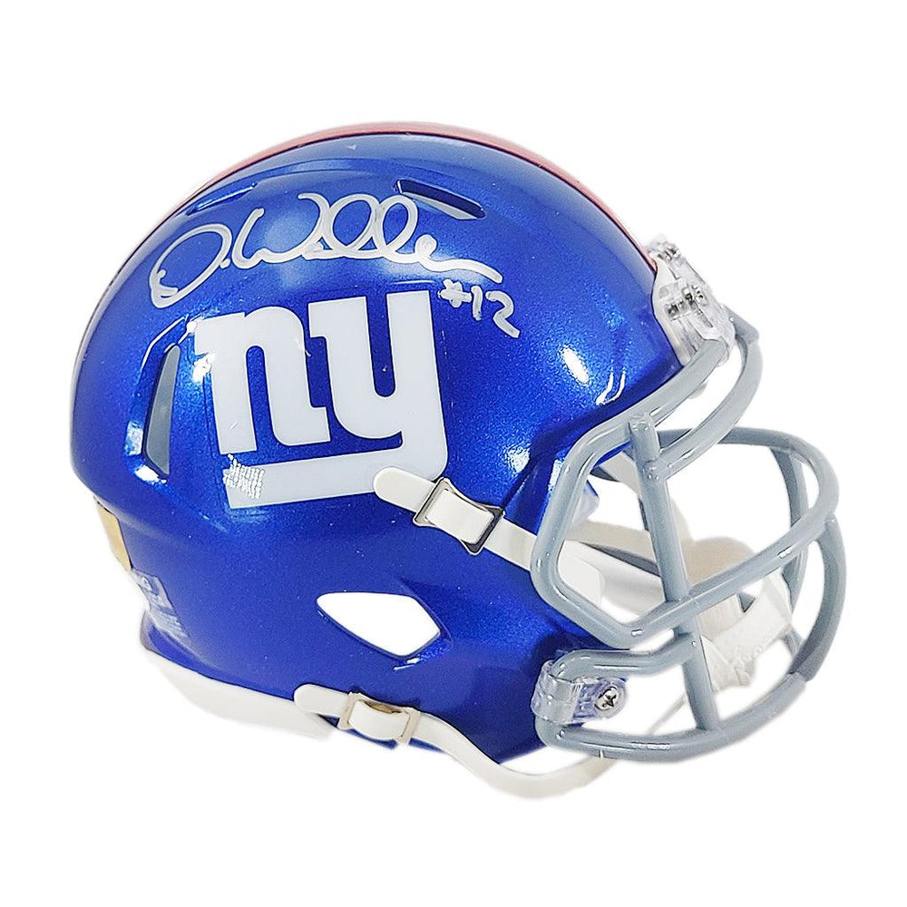 Darren Waller Signed New York Giants Speed Mini Football Helmet (JSA) — RSA