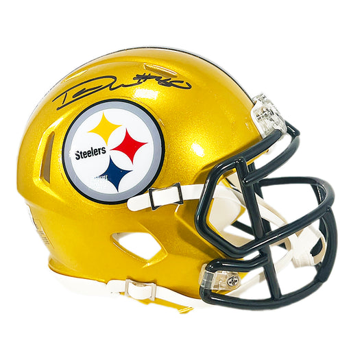 Hines Ward Signed Pittsburgh Steelers Full Size Speed Replica Flash Helmet BAS