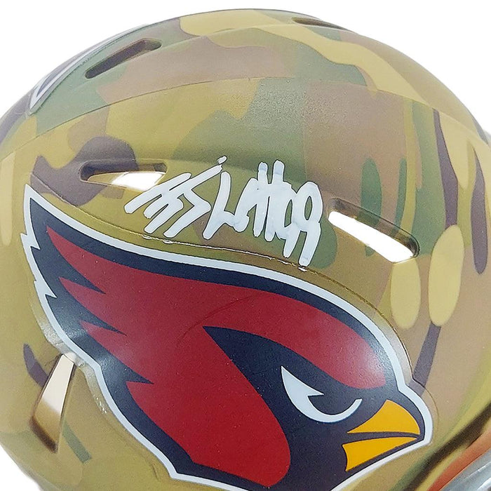 J.J. Watt Arizona Cardinals Autographed Riddell Speed Mini Helmet