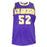 Jamaal Wilkes Signed Los Angeles Purple Basketball Jersey (Beckett) - RSA