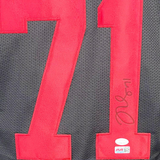 Mike Evans Signed Tampa Bay Pro Red Football Jersey (JSA) — RSA