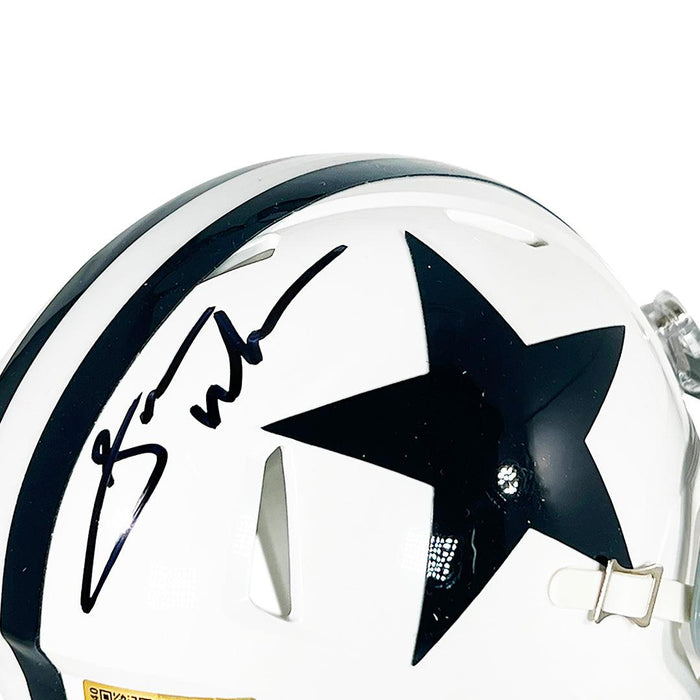 Sam Williams Signed Dallas Cowboys Speed Mini Football Helmet (JSA