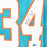 Ricky Williams Signed Miami Teal Football Jersey (Beckett)