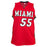 Jason Williams Signed 06 Champs Inscription Miami Red Basketball Jersey (JSA)