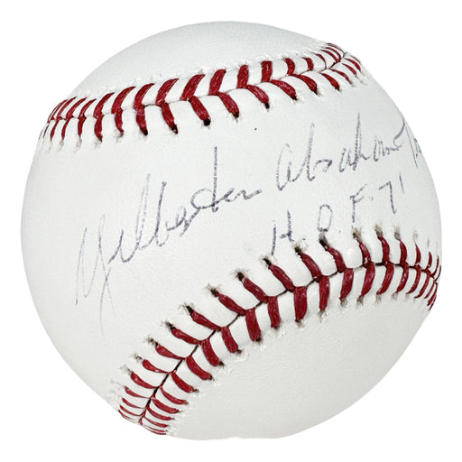 Y.A. Tittle Signed Rawlings Official Major League Baseball (JSA)