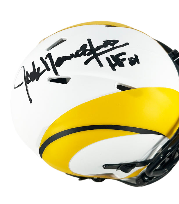 Riddell Jack Youngblood Auto Lunar Eclipse Alternative offers Speed Mini Helmet - Rams